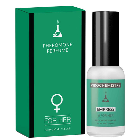 VIROCHEMISTRY Empress Pheromone Perfume for Women - Ultra Strength Organic Fragrance Body Perfume, 1 Fl Oz