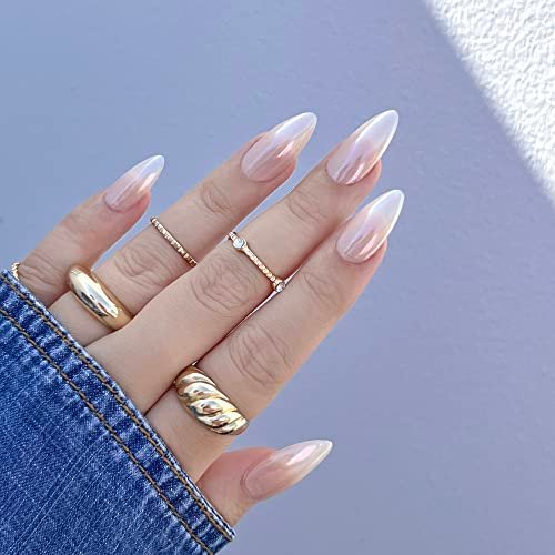 Daily Charme Magic White Nail Chrome Powder (White, 1g) – Pearlescent Glazed Donut Effect for DIY & Salon Manicure Avelisse