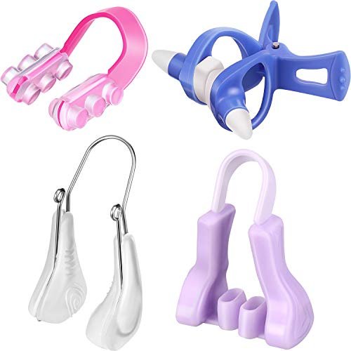 Frienda 4-Piece Nose Shaper Slimmer Lifting Clips Set - Silicone Bridge Shaper Beauty Tool for Women - görsel 2