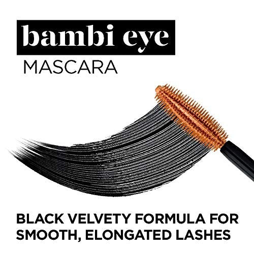 L'Oreal Paris Bambi Eye Mascara - Waterproof Blackest Black - Lasting Volume, Length & Lift Avelisse