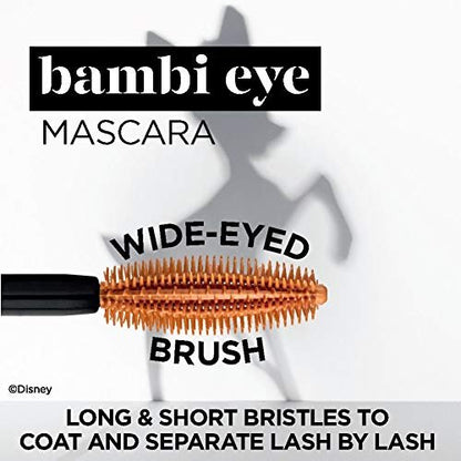 L'Oreal Paris Bambi Eye Mascara - Waterproof Blackest Black - Lasting Volume, Length & Lift Avelisse