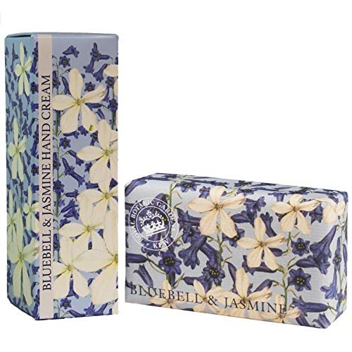 Royal Botanic Gardens Kew Hand Cream & Shea Butter Set - Bluebell & Jasmine (2 x 75ml) Avelisse