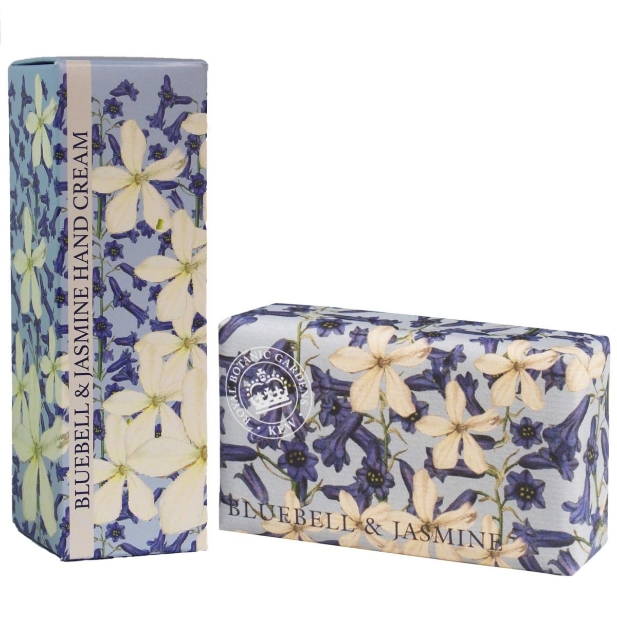 Royal Botanic Gardens Kew Hand Cream & Shea Butter Set - Bluebell & Jasmine (2 x 75ml) Avelisse