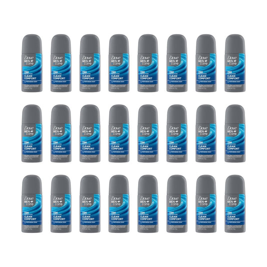 Dove Men+Care Antiperspirant Deodorant Dry Spray Clean Comfort, 72-Hour Sweat and Odor Protection, Triple Defense Technology, 1 oz (Pack of 24) Avelisse