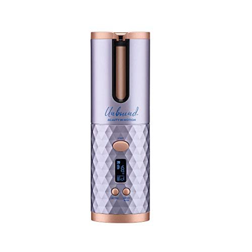 Conair Unbound Cordless Auto Curler - Rechargeable Auto Curler for Curls or Waves - Light Purple Avelisse