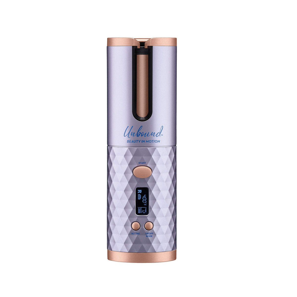 Conair Unbound Cordless Auto Curler - Rechargeable Auto Curler for Curls or Waves - Light Purple Avelisse