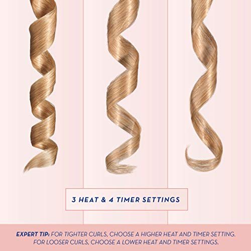 Conair Unbound Cordless Auto Curler - Rechargeable Auto Curler for Curls or Waves - Light Purple Avelisse