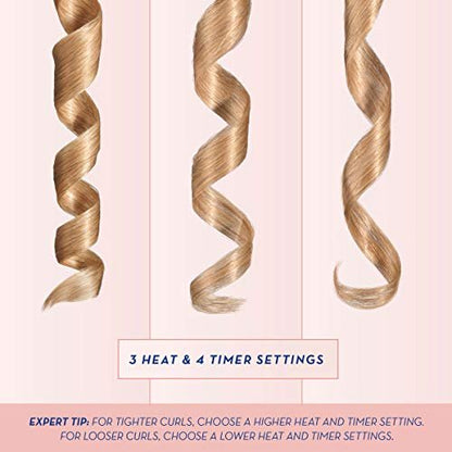 Conair Unbound Cordless Auto Curler - Rechargeable Auto Curler for Curls or Waves - Light Purple Avelisse