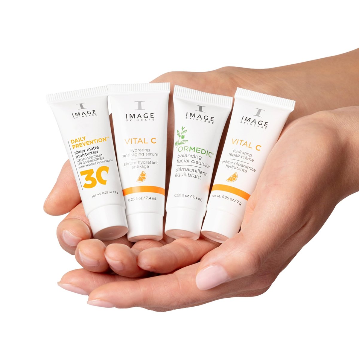 IMAGE Skincare Five Star Favorites Introductory Skincare 4-Step Regimen Set - Travel Size for Brighter, Healthier Looking Skin Avelisse