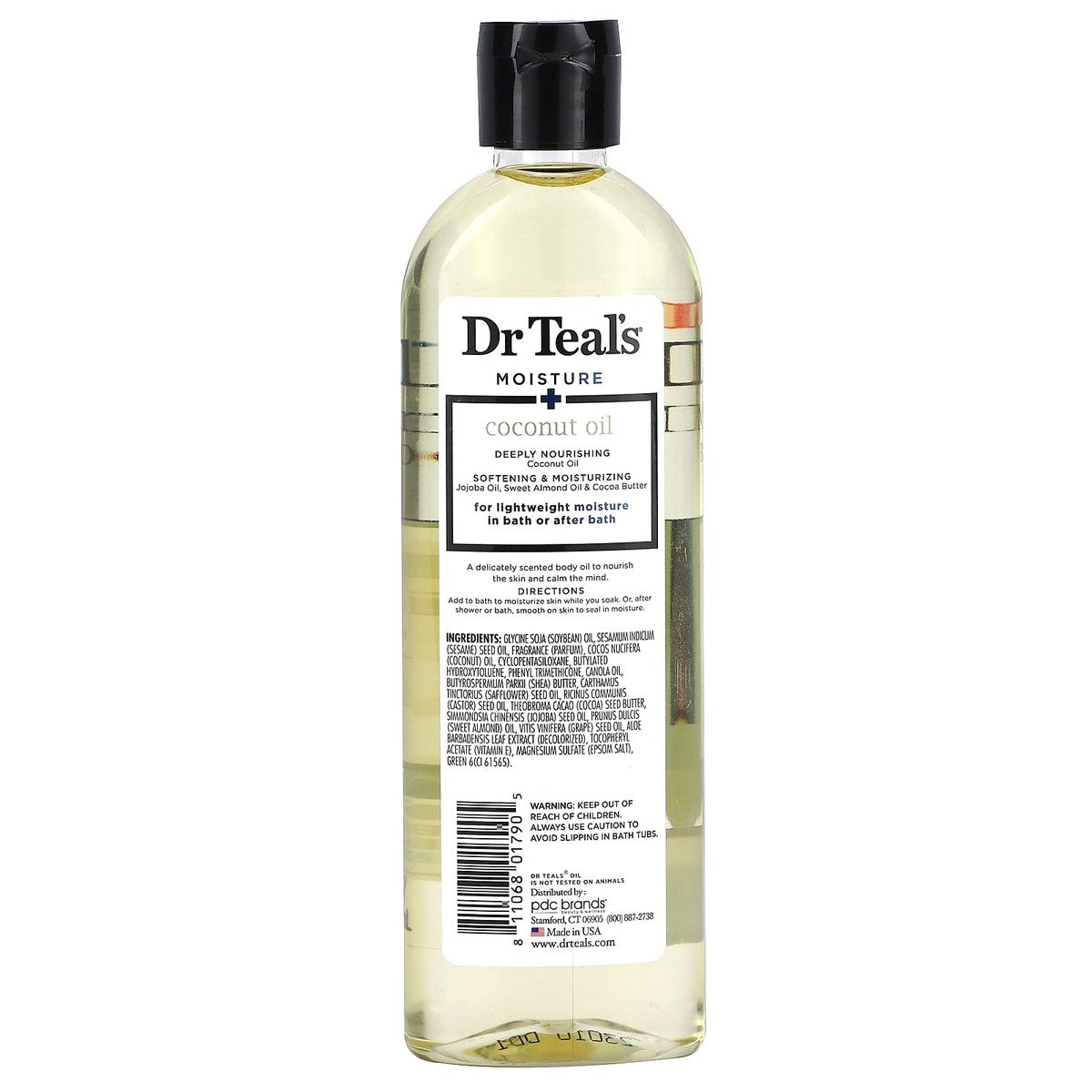 Moisturizing Nourishing Bath & Body Essential Oil - Coconut Oil, 8.8 fl oz (Pack of 2) Avelisse