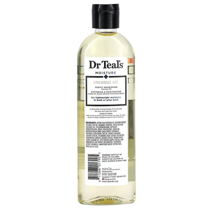 Moisturizing Nourishing Bath & Body Essential Oil - Coconut Oil, 8.8 fl oz (Pack of 2) Avelisse