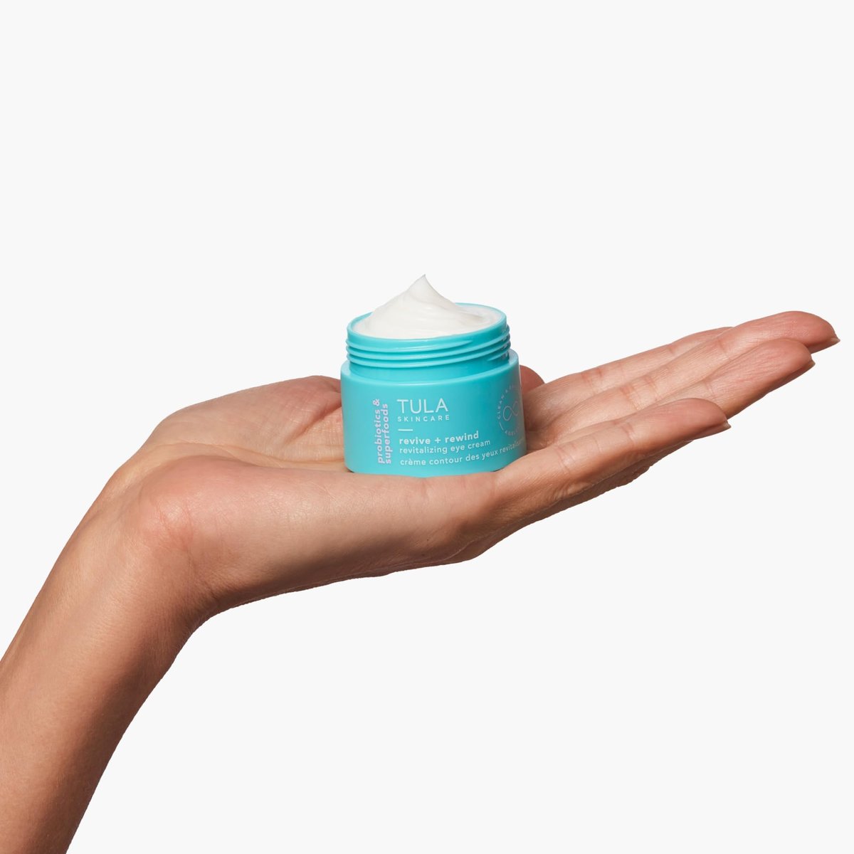 TULA Skin Care Revive & Rewind Revitalizing Eye Cream – Smooth Fine Lines, Dark Circles & Puffiness (0.5 oz) Avelisse