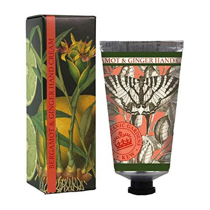 Royal Botanic Gardens KEW Hand Cream & Shea Butter Set - Bergamot & Ginger