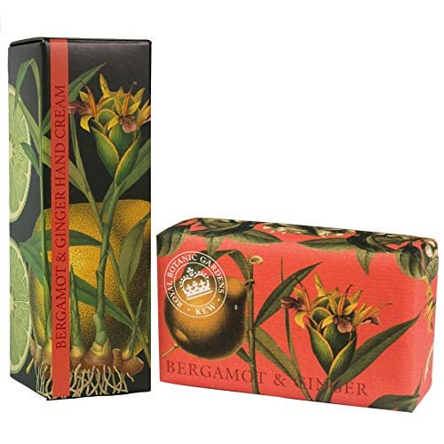 Royal Botanic Gardens KEW Hand Cream & Shea Butter Set - Bergamot & Ginger - görsel 2