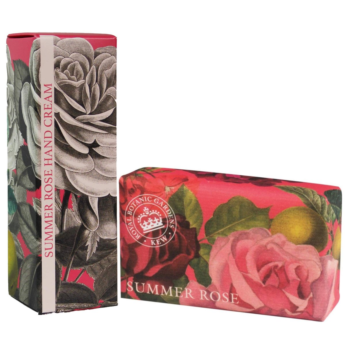Royal Botanic Gardens Kew Hand Cream & Shea Butter Set - Summer Rose - görsel 1