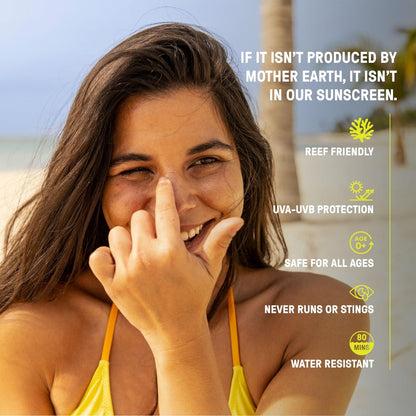 Raw Elements Tinted Daily Face Moisturizer SPF 30 - All-Natural Mineral Sunscreen with Non-Nano Zinc Oxide, 95% Organic, Reef Safe, 1.8 oz Avelisse
