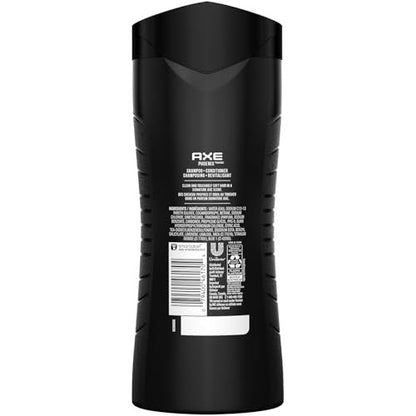 AXE Phoenix Men's 2-in-1 Shampoo & Conditioner 2-Pack, Crushed Mint & Rosemary Scent, 16 Fl Oz Each Avelisse
