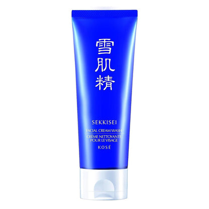 SEKKISEI Hydrating & Creamy Face Cleanser – Gentle Foaming Facial Wash for All Skin Types, 4.5 oz Avelisse