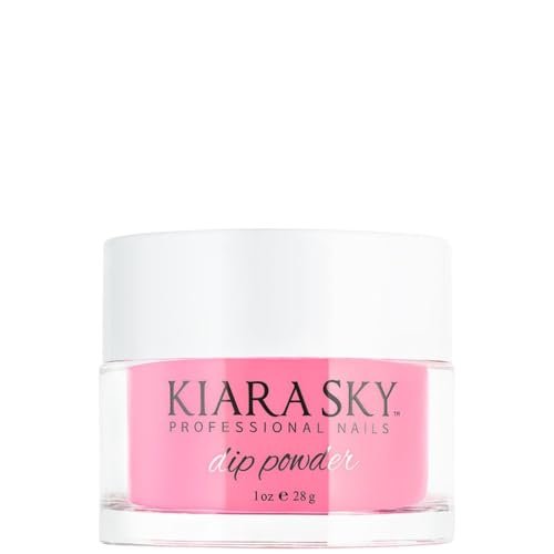 Kiara Sky Dip Powder - D613 - Pastel Pink - Electro Pop Collection - görsel 2