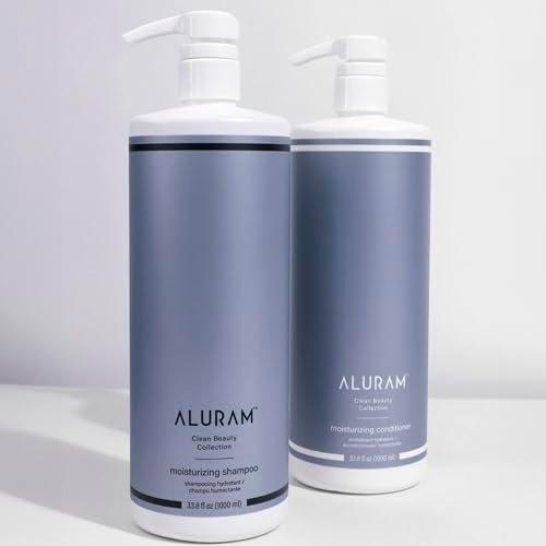 ALURAM Coconut Water Moisturizing Shampoo – Hydrating Shampoo for Men and Women, Clean Hydration & Shine for Medium to Coarse Hair, 33.8 Fl Oz Avelisse