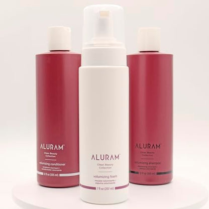 ALURAM Coconut Water Volumizing Foam – Lightweight Volume & Flexible Hold, 7 Fl Oz