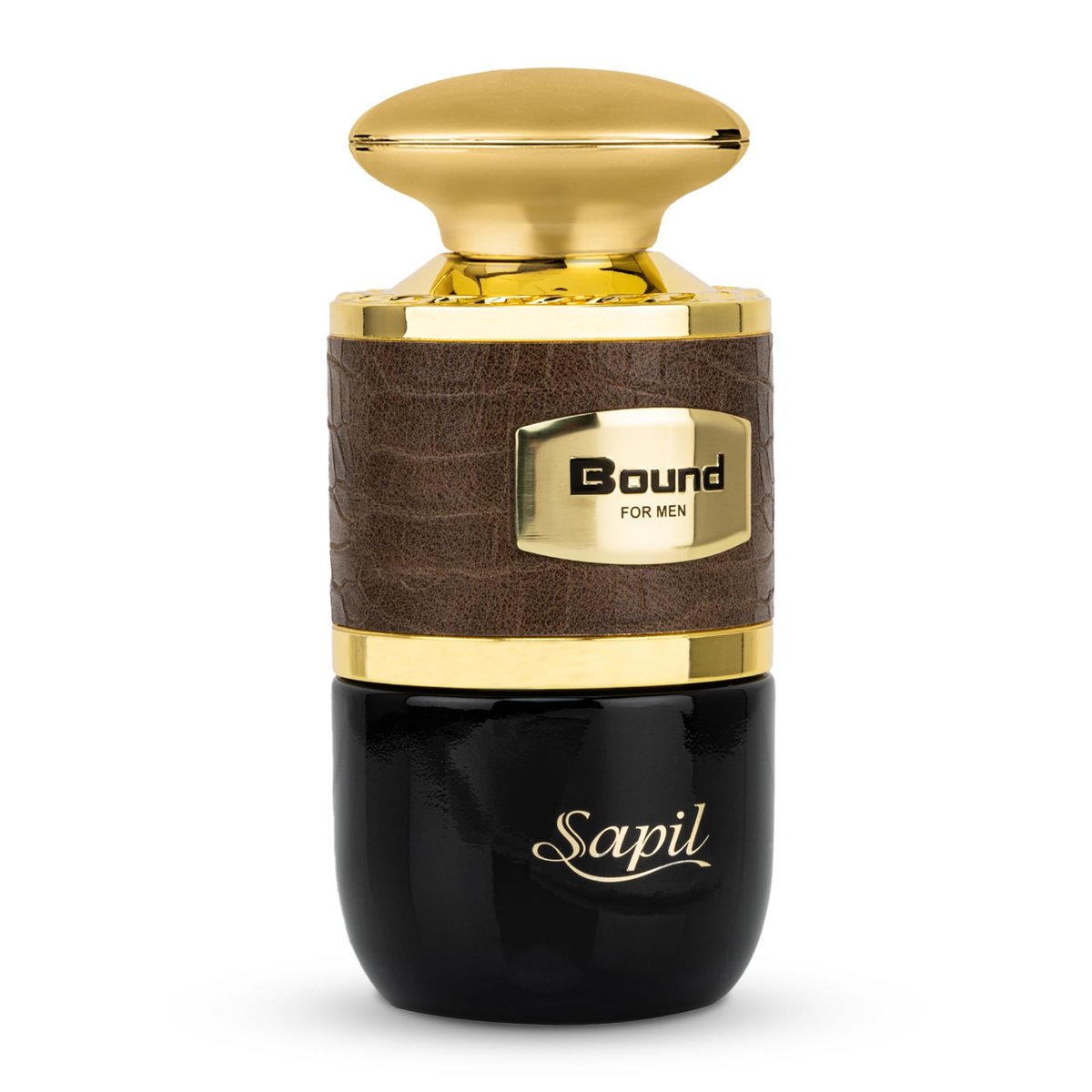 Sapil Bound Eau de Parfum for Men – Long Lasting Oriental Spicy Fragrance with Green Mandarin, Cardamom & Leather Notes, 3.4 oz / 100ml Avelisse