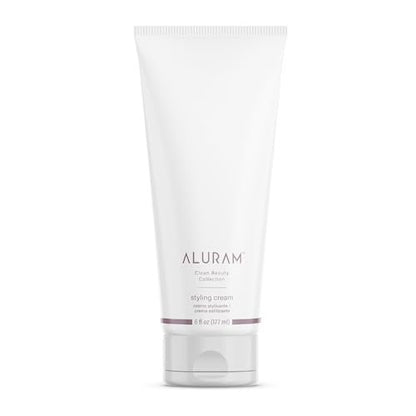ALURAM Coconut Water Styling Cream - Hydrating Pomade for All Hair Types, 6 Fl Oz Avelisse