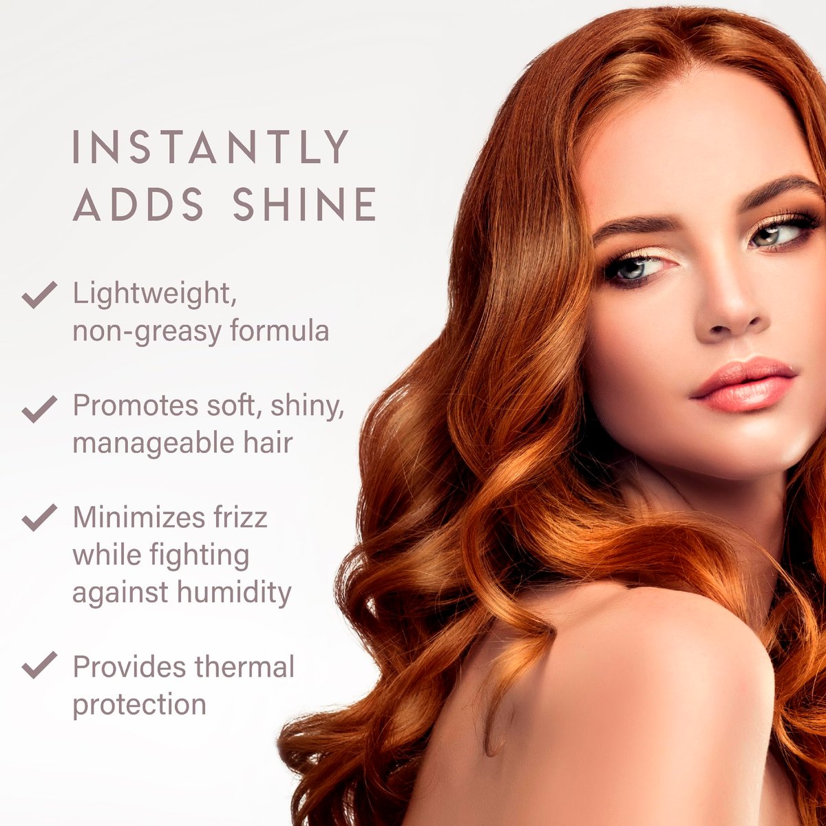 ALURAM Coconut Water Shine Serum – Frizz Control & Radiant Gloss for All Hair Types, 2 Fl Oz Avelisse