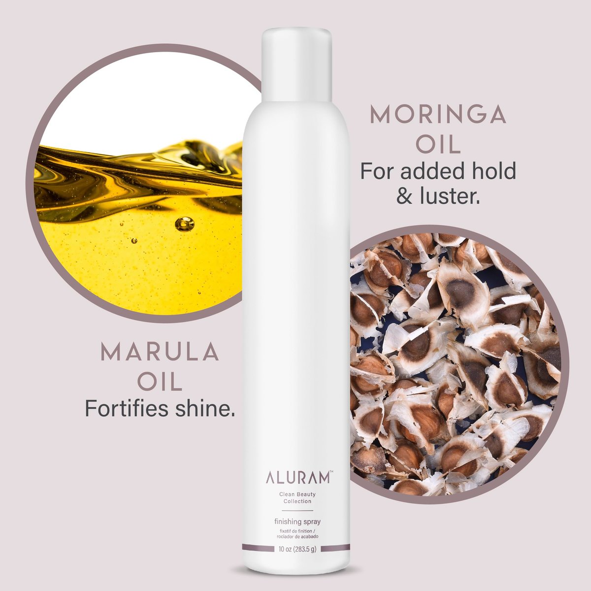 ALURAM Finishing Spray - Long-Lasting Hold, Humidity Resistance for All Hair Types, 10 Fl Oz Avelisse