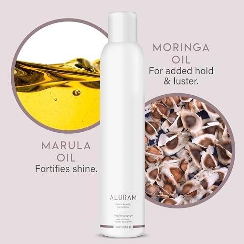 ALURAM Finishing Spray - Long-Lasting Hold, Humidity Resistance for All Hair Types, 10 Fl Oz Avelisse