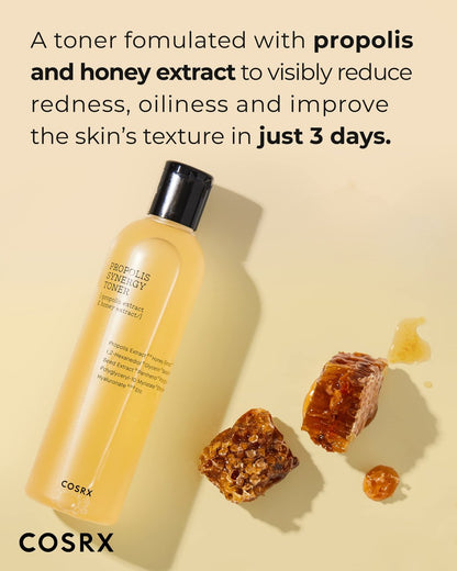 COSRX Full Fit Propolis Synergy Toner - 280ml / 9.46 fl.oz | Instant Moisture Boosting Toner with 72.6% Propolis, 10.7% Honey & Panthenol | Korean Skin Care