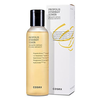 COSRX Full Fit Propolis Synergy Toner - 280ml / 9.46 fl.oz | Instant Moisture Boosting Toner with 72.6% Propolis, 10.7% Honey & Panthenol | Korean Skin Care