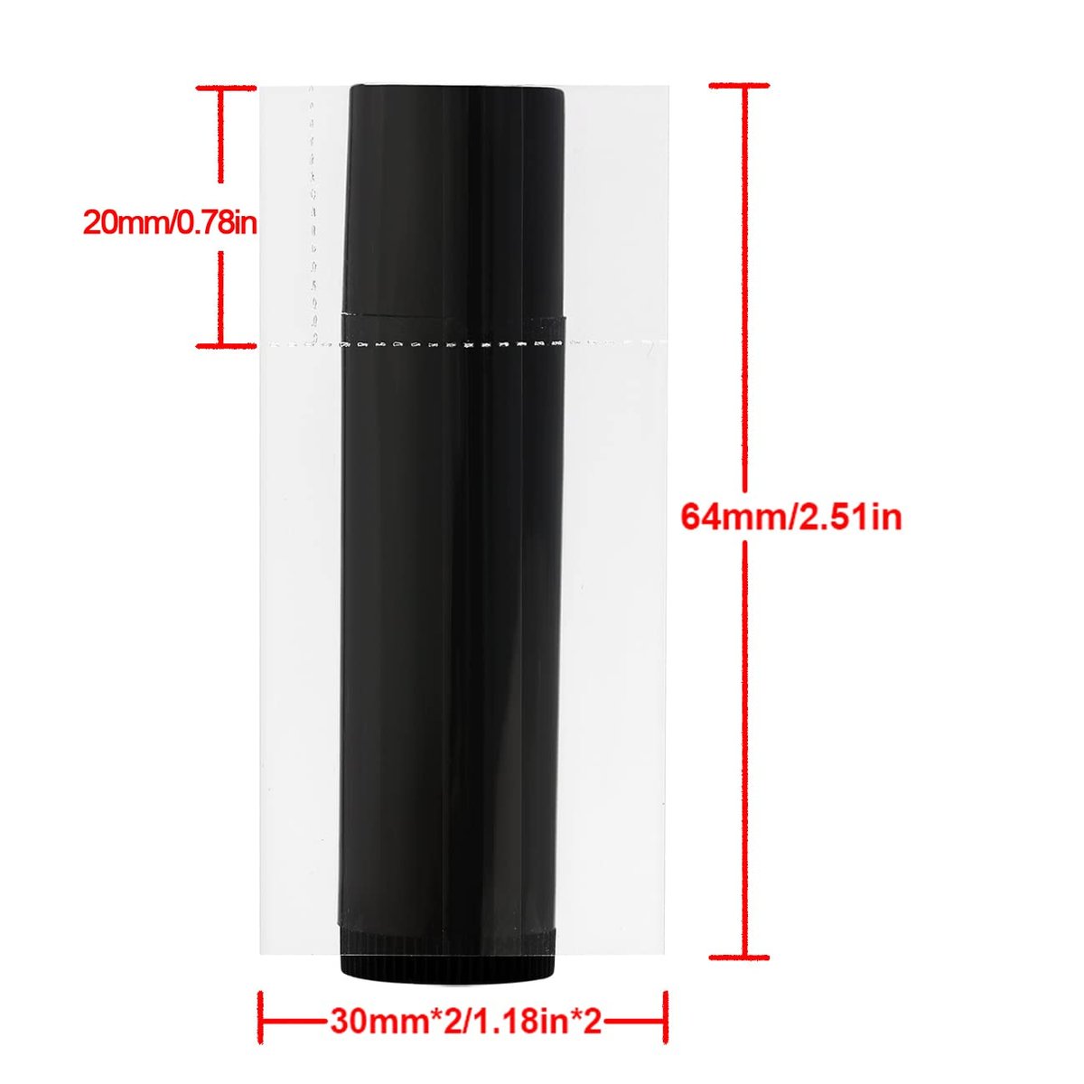 500 Clear Shrink Wrap Bands for Lip Balm Tubes - Easy to Use, Professional Sealing (Pack of 500) - görsel 4