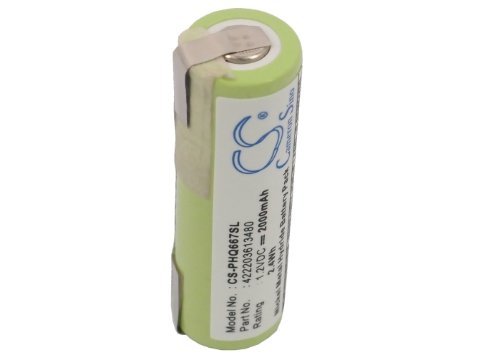 FITHOOD Replacement Battery for Philips Norelco Shavers - Compatible with 6891XL, 7110X, 7115X, 7120XL, 7145XL, 7180XL, 7240XL, 7250XL, 7260XL - görsel 4