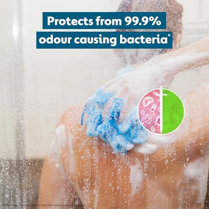 Dettol Body Wash and Shower Gel Cool 250ml – Refreshing Antibacterial Cleanser