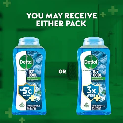 Dettol Body Wash and Shower Gel Cool 250ml – Refreshing Antibacterial Cleanser - görsel 3