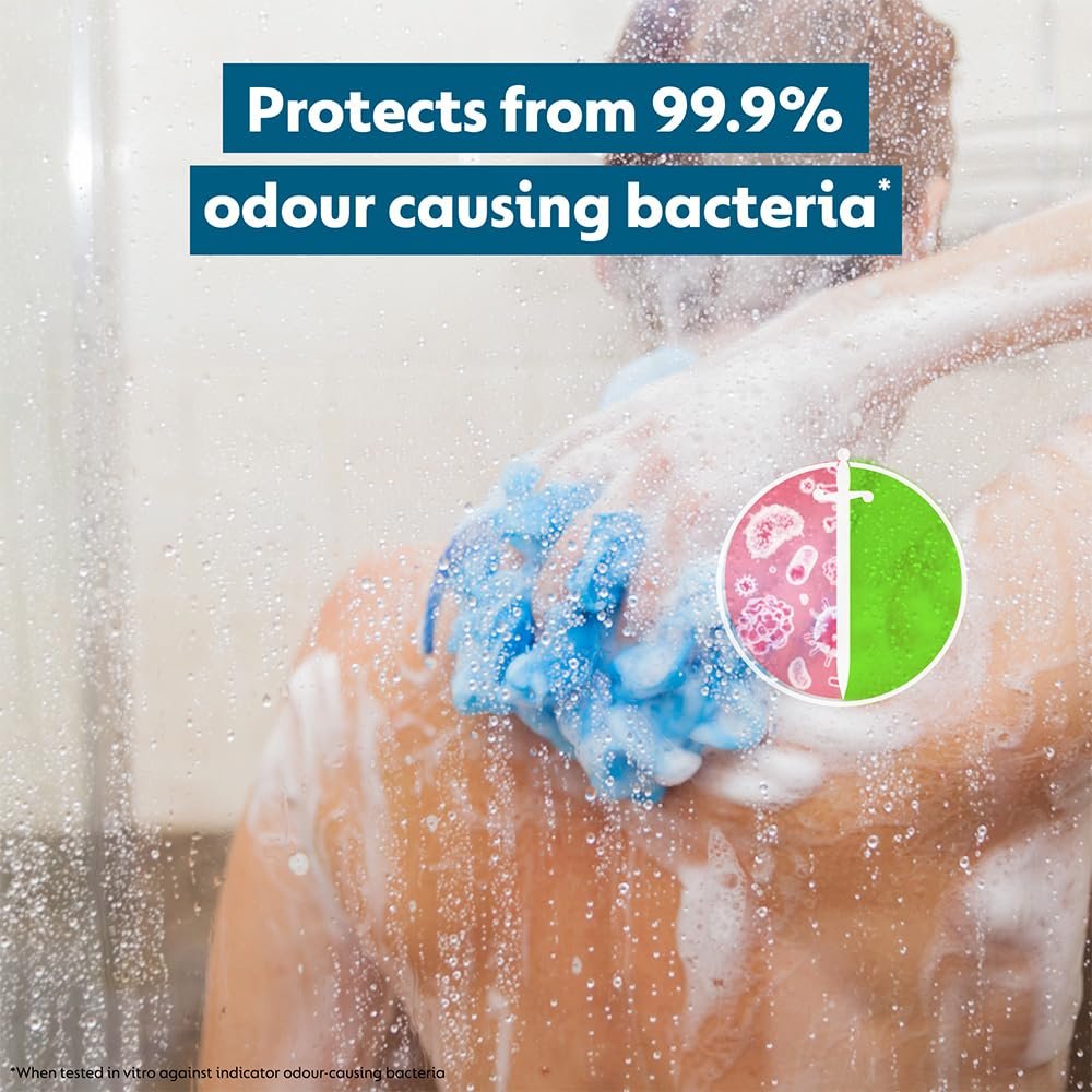 Dettol Body Wash and Shower Gel Cool 250ml – Refreshing Antibacterial Cleanser - görsel 10