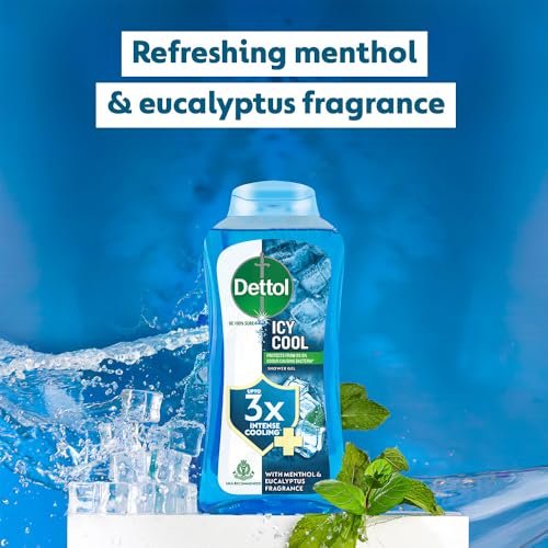 Dettol Body Wash and Shower Gel Cool 250ml – Refreshing Antibacterial Cleanser - görsel 7