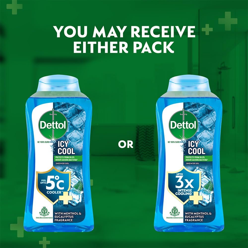 Dettol Body Wash and Shower Gel Cool 250ml – Refreshing Antibacterial Cleanser - görsel 4