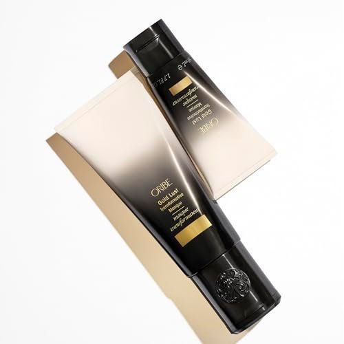 Oribe Gold Lust Transformative Mask - Strengthens & Repairs Damaged Hair - Adds Softness, Shine & Nourishes Dry Strands - with Biotin & Niacinamide - 5 oz Avelisse