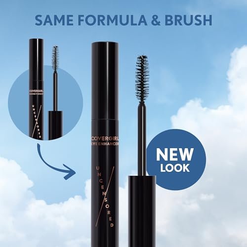 COVERGIRL Eye Enhancer Uncensored Mascara 980 Extreme Black - 0.3 fl oz - görsel 6