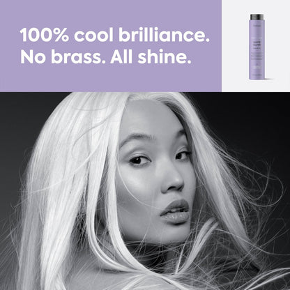LAKMÉ Teknia White Silver Shampoo - Toning Shampoo for Blondes and Bleached Hair, 10.2 Fl Oz