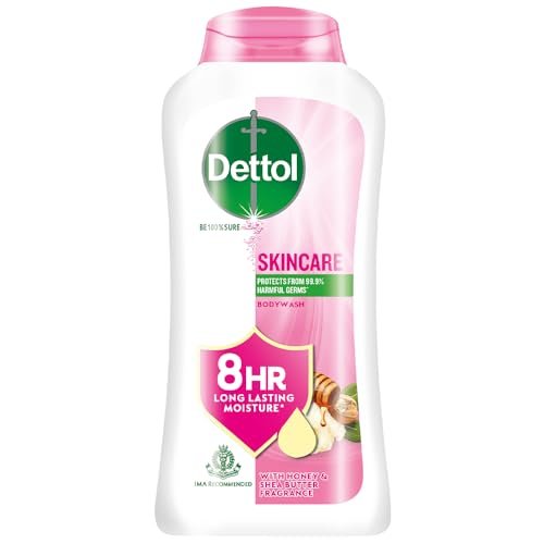 Dettol Skincare Body Wash and Shower Gel for Women and Men, 250ml | Soap-Free Bodywash with 8h Moisturization - görsel 2