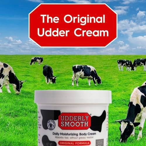 Udderly Smooth Hand & Body Cream Bundle (2 oz + 12 oz) - Daily Moisturizer for Dry, Irritated Skin - Dermatologist Tested - 3 Items Total - görsel 14