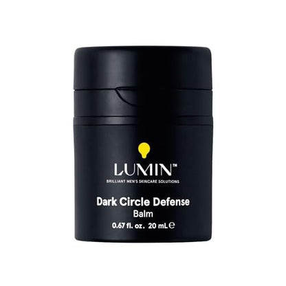 Lumin Men’s Dark Circle Defense Balm – Hydrating Eye Cream with Caffeine & Niacinamide, Korean Skincare for Men, Reduces Puffiness, Fine Lines & Dark Circles, 20ml Avelisse