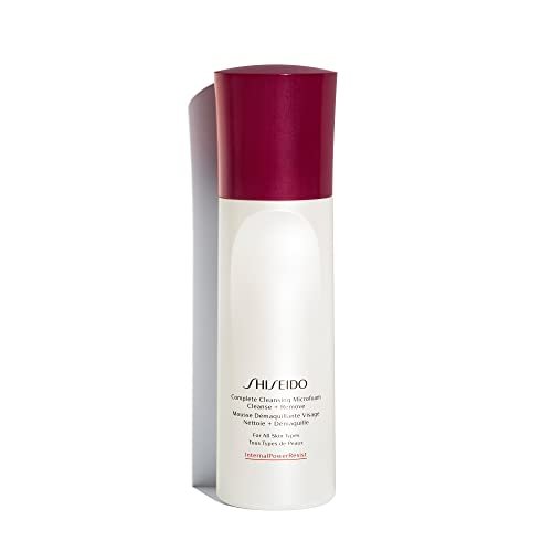 Shiseido Complete Cleansing Microfoam - Light Foaming Facial Cleanser for Smooth, Hydrated Skin - 180 mL Avelisse