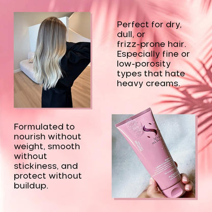 ALFAPARF MILANO Semi di Lino Moisture Nutritive Shampoo and Conditioner Set for Dry Hair - Sulfate Free, Color Safe, Adds Shine and Softness Avelisse
