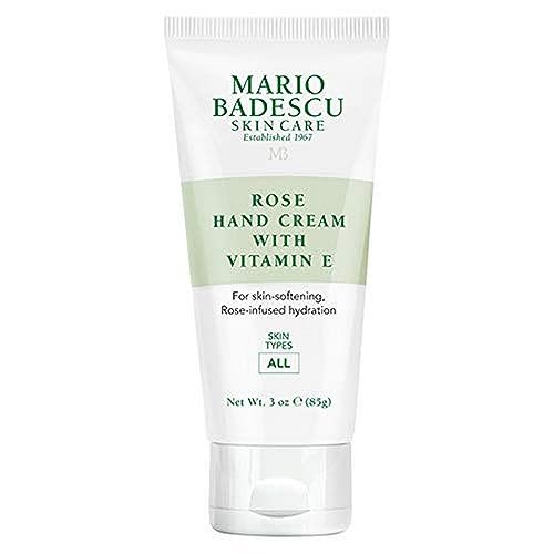 Mario Badescu Rose Hand Cream with Vitamin E - Non-Greasy, Fast-Absorbing Moisturizer for Dry Cracked Hands, 3 oz - görsel 2