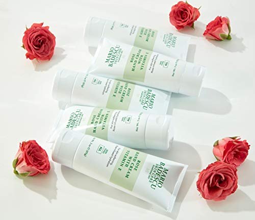 Mario Badescu Rose Hand Cream with Vitamin E - Non-Greasy, Fast-Absorbing Moisturizer for Dry Cracked Hands, 3 oz - görsel 5