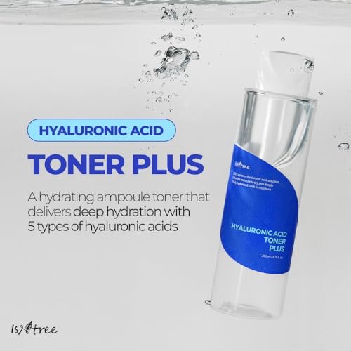 IsNtree Hyaluronic Acid Toner 200ml - Hydrating Face Toner for Dry Skin, Refreshes & Moisturizes, Korean Skincare Avelisse
